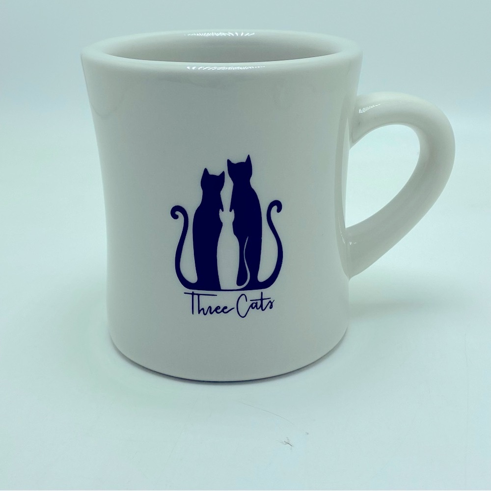 Three Cats Cafe Young & Lovely Grog Style Mug